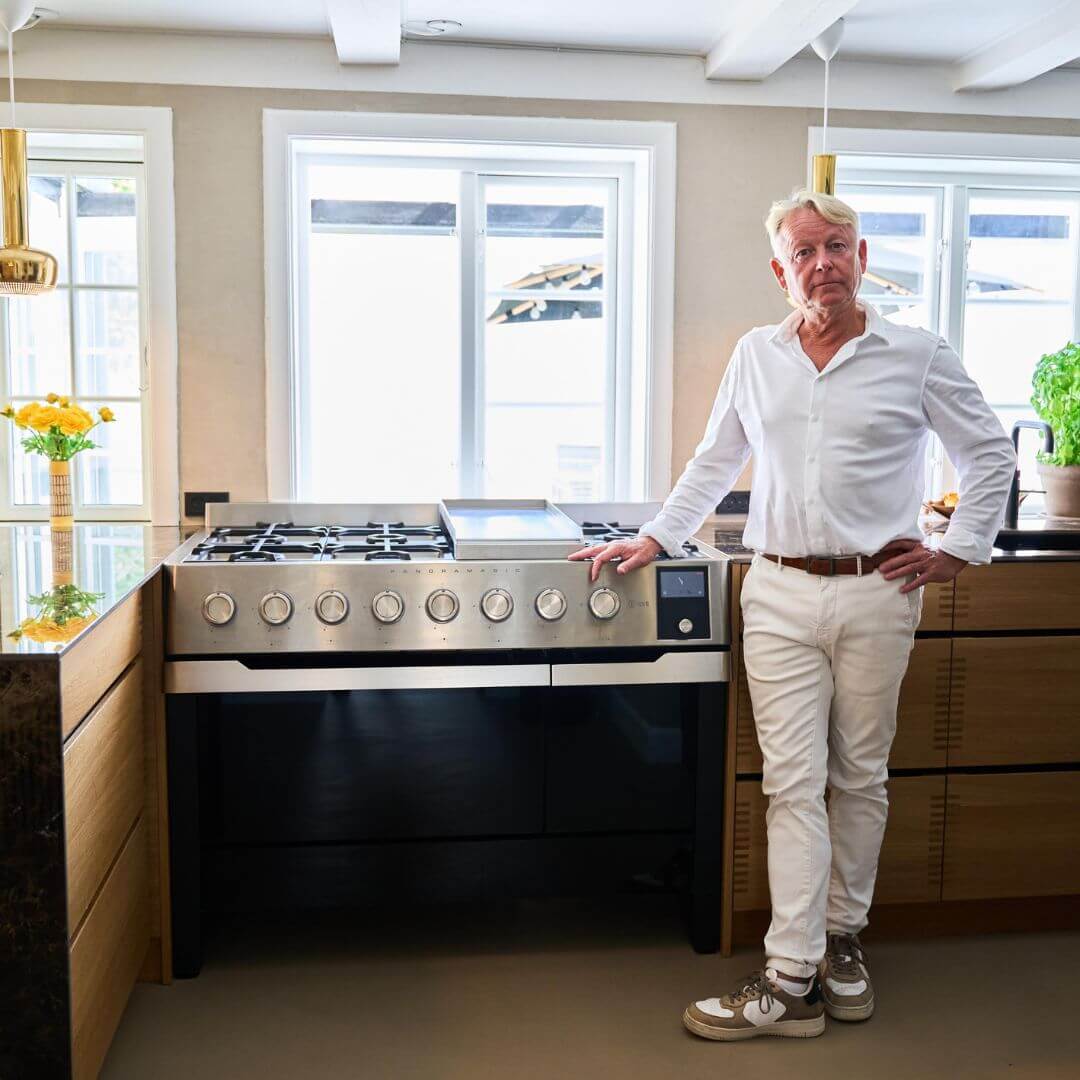 Fra bindingsværk til balance: Jespers køkken med ILVE Panoramagic