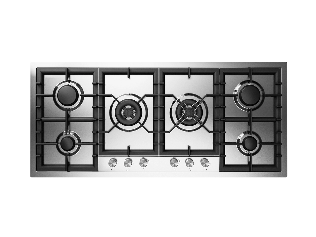 ILVE Professional Plus 120 cm freestanding gas hob with 6 burners - Dual
