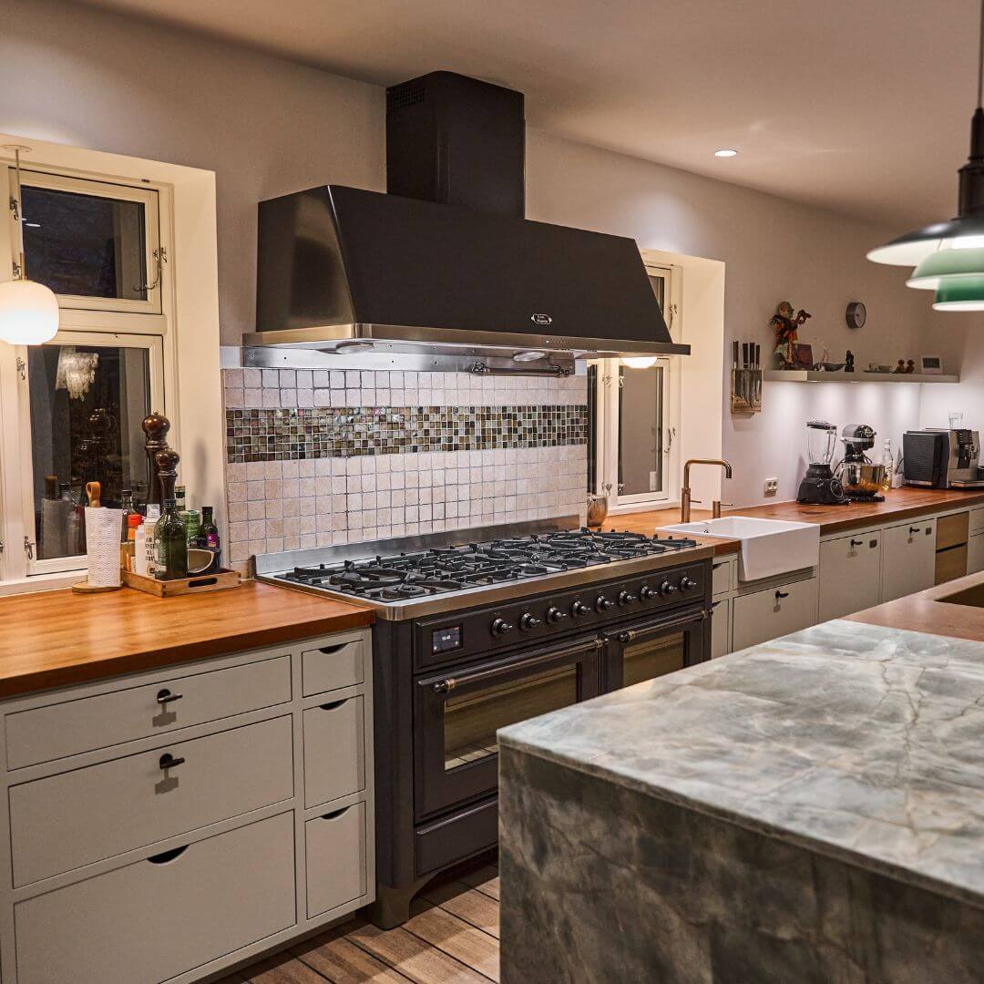 Case: Et majestætisk komfur til det store landkøkken