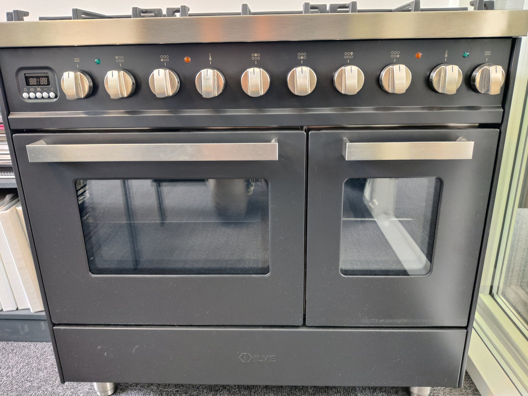 Stove - Pro Line - 90 cm - Gas stove/Induction, 2 ovens