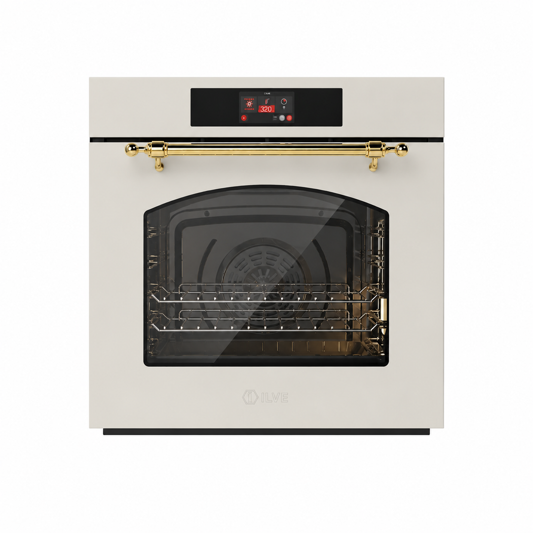 ILVE Nostalgie 60 cm multifunksjonsovn med 320 °C - Pyrolyse