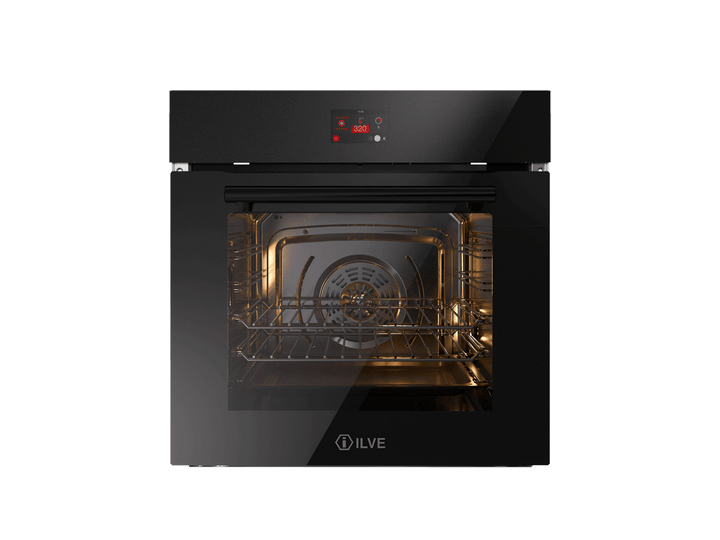ILVE Professional Plus Black Glass Multifunksjon Innbyggingsovn 60 cm