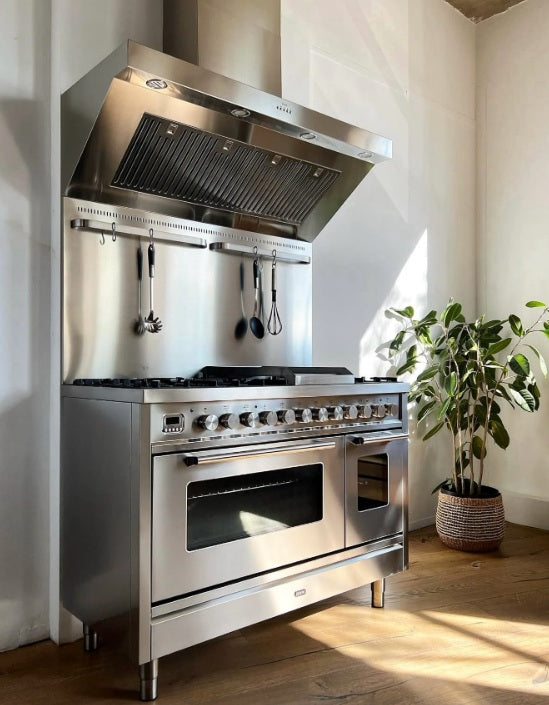 Cooker Hood - Professional Plus - 120 cm - Stainless Steel, Wall Mounted