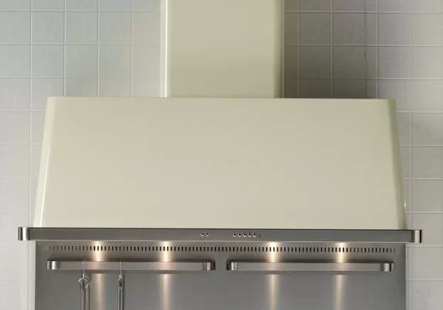 Range hood - Majestic - 120 cm - Wall mounted, heat lamps
