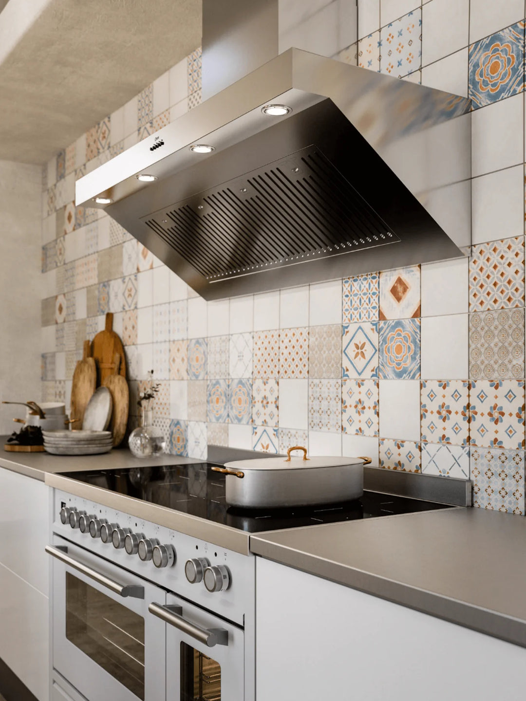 Stove - Professional Plus - 120 cm - Gas stove/Induction, 2 ovens