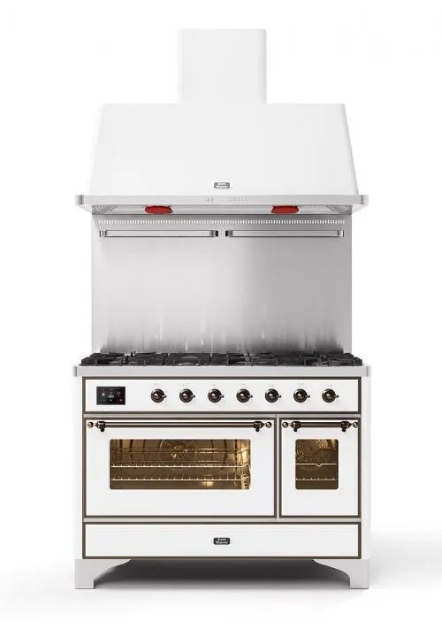 Stove - Majestic - 120 cm - Gas stove/Induction, 2 ovens