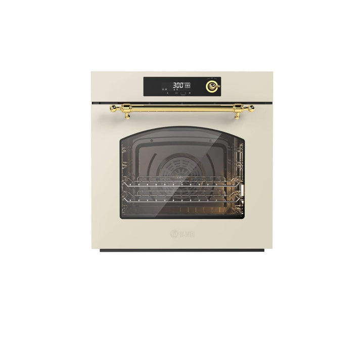 ILVE Nostalgie 60 cm multifunction oven with 300 °C - Hydrolytic cleaning