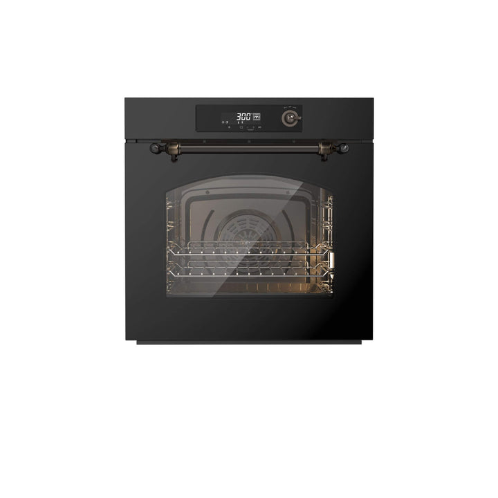 ILVE Nostalgie 60 cm multifunction oven with 300 °C - Hydrolytic cleaning