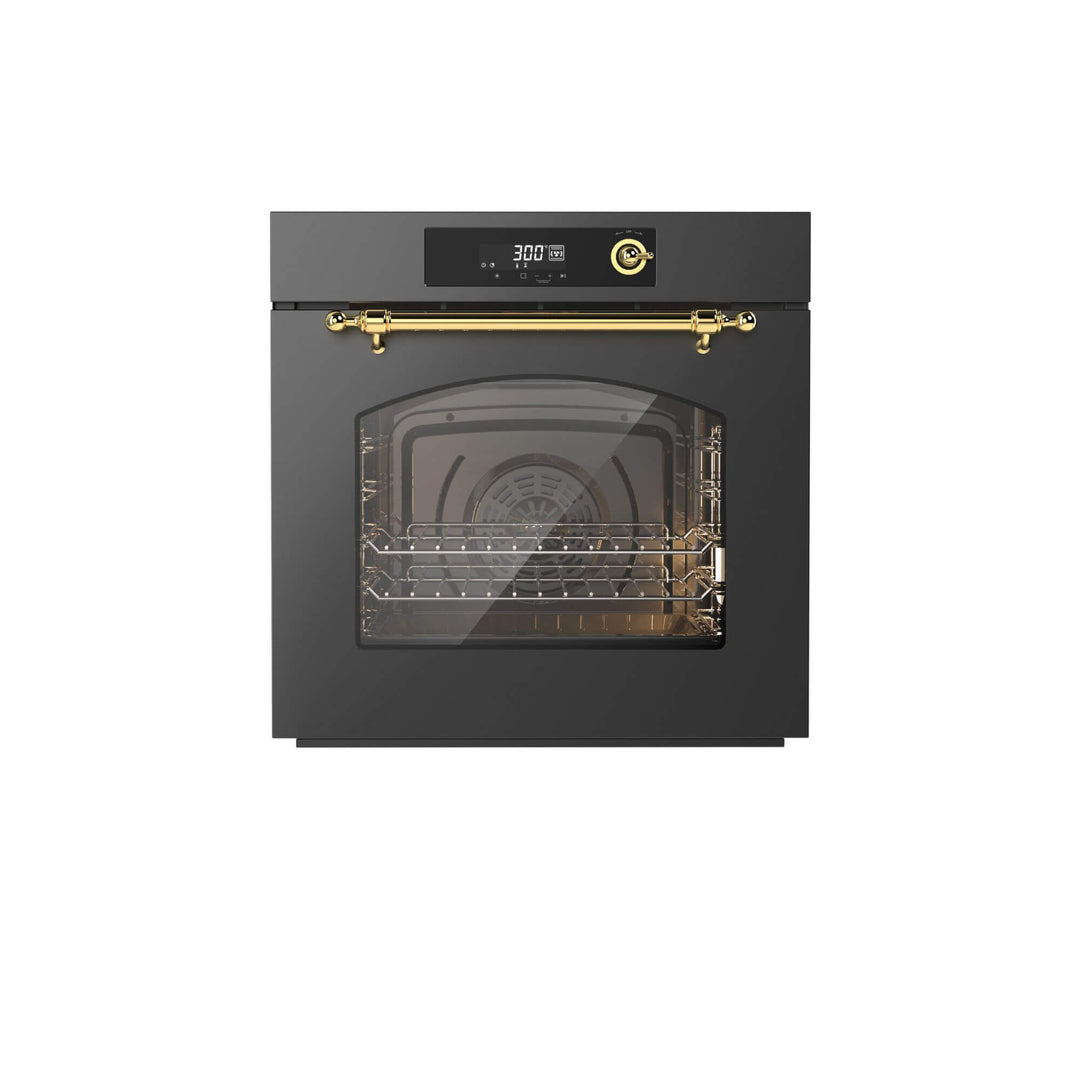 ILVE Nostalgie 60 cm multifunction oven with 300 °C - Hydrolytic cleaning