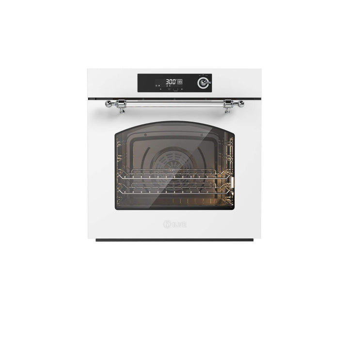 ILVE Nostalgie 60 cm multifunction oven with 300 °C - Hydrolytic cleaning