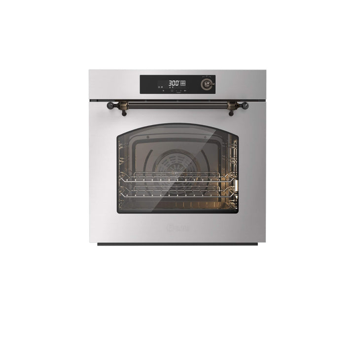 ILVE Nostalgie 60 cm multifunction oven with 300 °C - Hydrolytic cleaning