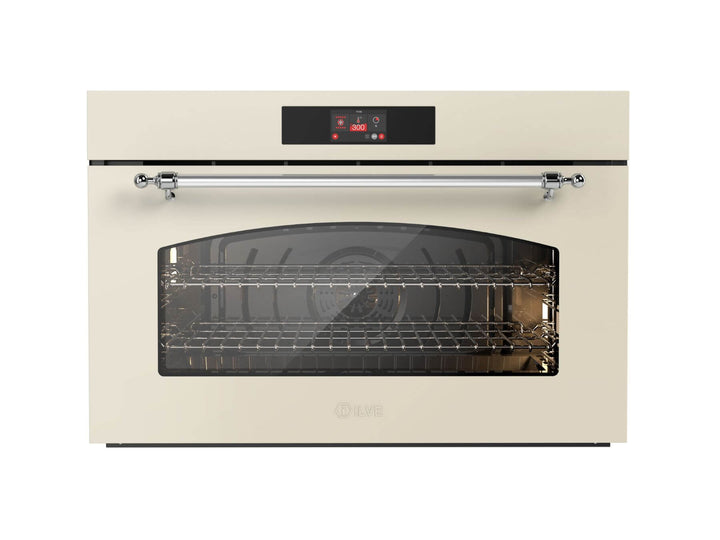 ILVE Nostalgie 90 cm multifunksjonsovn Maxi, 300° C - Hydrolyse