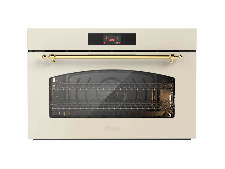 ILVE Nostalgie 90 cm multifunksjonsovn Maxi, 300° C - Hydrolyse