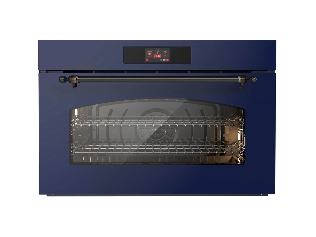 ILVE Nostalgie 90 cm multifunksjonsovn Maxi, 300° C - Hydrolyse