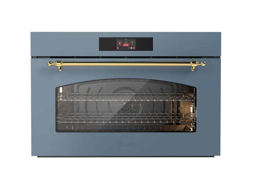 ILVE Nostalgie 90 cm multifunksjonsovn Maxi, 300° C - Hydrolyse