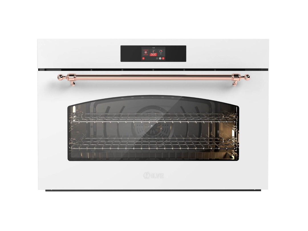 ILVE Nostalgie 90 cm multifunksjonsovn Maxi, 300° C - Hydrolyse