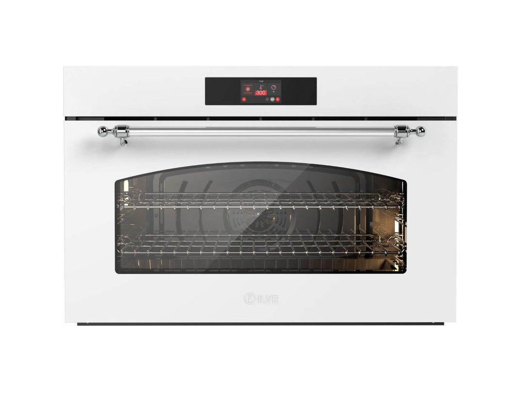 ILVE Nostalgie 90 cm multifunksjonsovn Maxi, 300° C - Hydrolyse