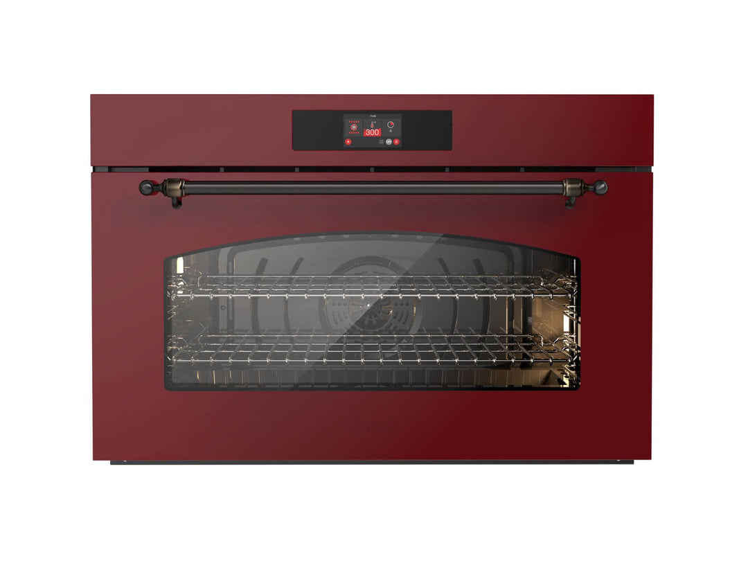 ILVE Nostalgie 90 cm multifunksjonsovn Maxi, 300° C - Hydrolyse