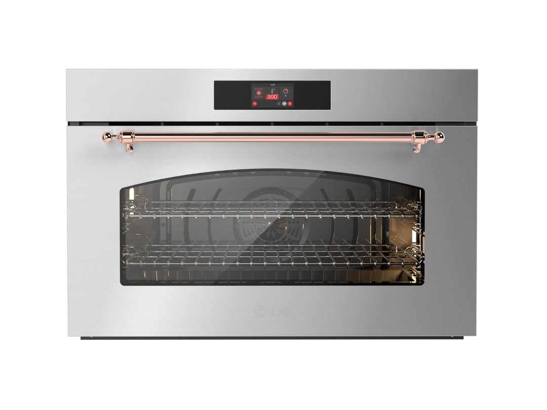 ILVE Nostalgie 90 cm multifunksjonsovn Maxi, 300° C - Hydrolyse