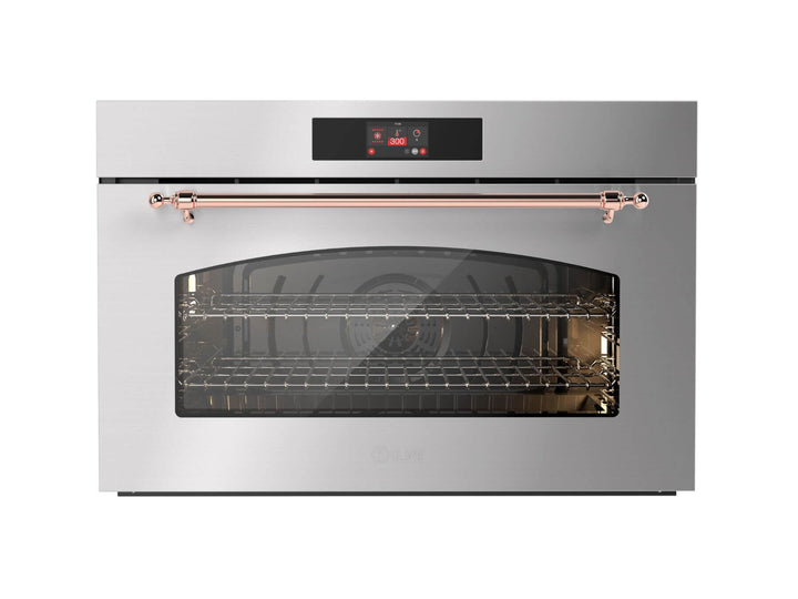 ILVE Nostalgie 90 cm multifunksjonsovn Maxi, 300° C - Hydrolyse