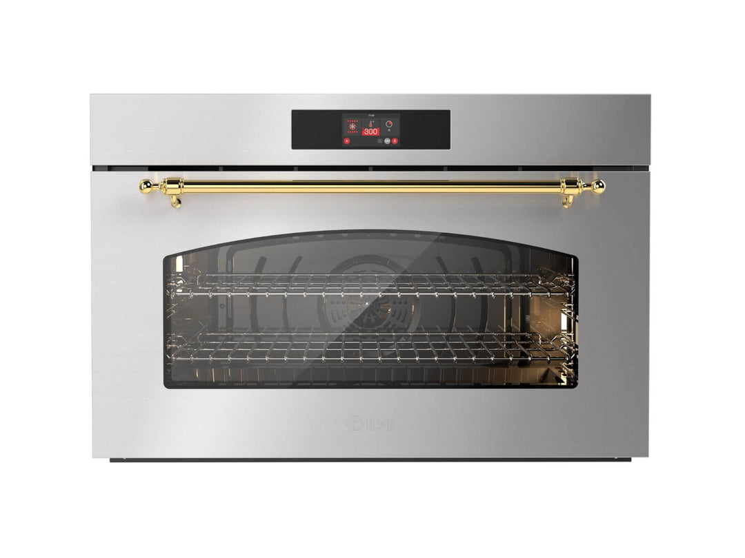 ILVE Nostalgie 90 cm multifunksjonsovn Maxi, 300° C - Hydrolyse