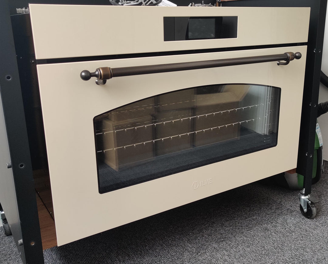 ILVE Nostalgie 90 cm multifunksjonsovn Maxi, 300° C - Hydrolyse