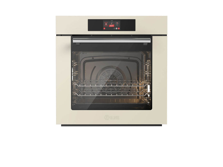 ILVE Professional Plus 60 cm built-in multifunction oven in stainless steel with TFT screen - Pyrolysis