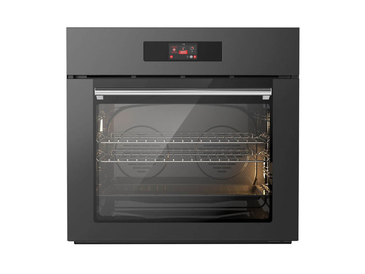 ILVE Professional Plus 76 cm built-in multifunction oven in stainless steel with TFT screen - Hydrolysis