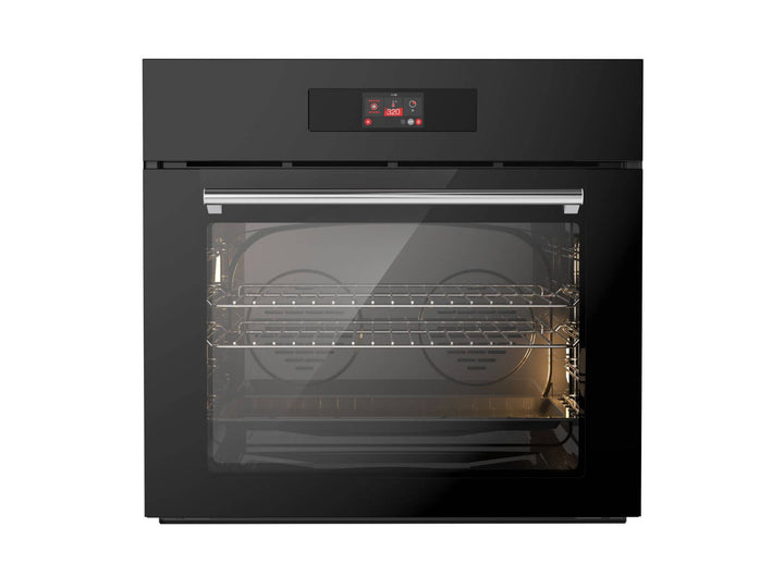 ILVE Professional Plus 76 cm built-in multifunction oven in stainless steel with TFT screen - Hydrolysis