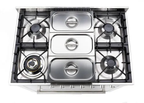 GASSGRILL MED STEKEBORD