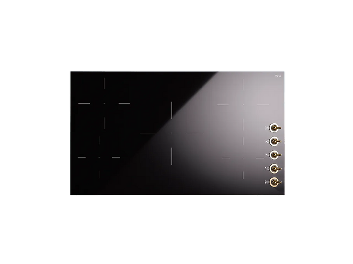 ILVE Nostalgie 90 cm built-in induction hob with 5 zones in glass ceramic