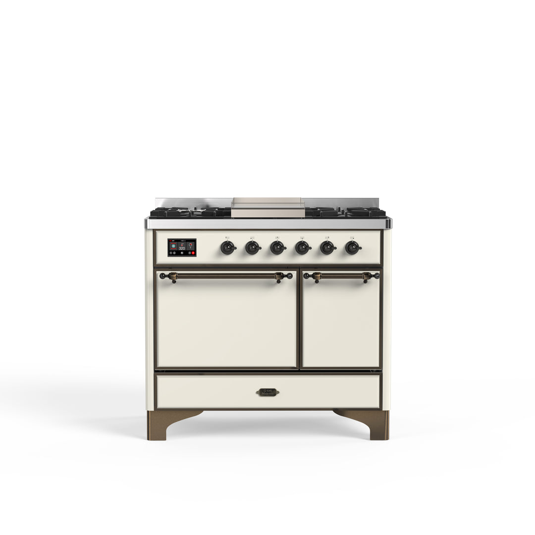 Komfyr - Majestic - 100 cm - Gasskomfyr/Induksjon, 2 ovner