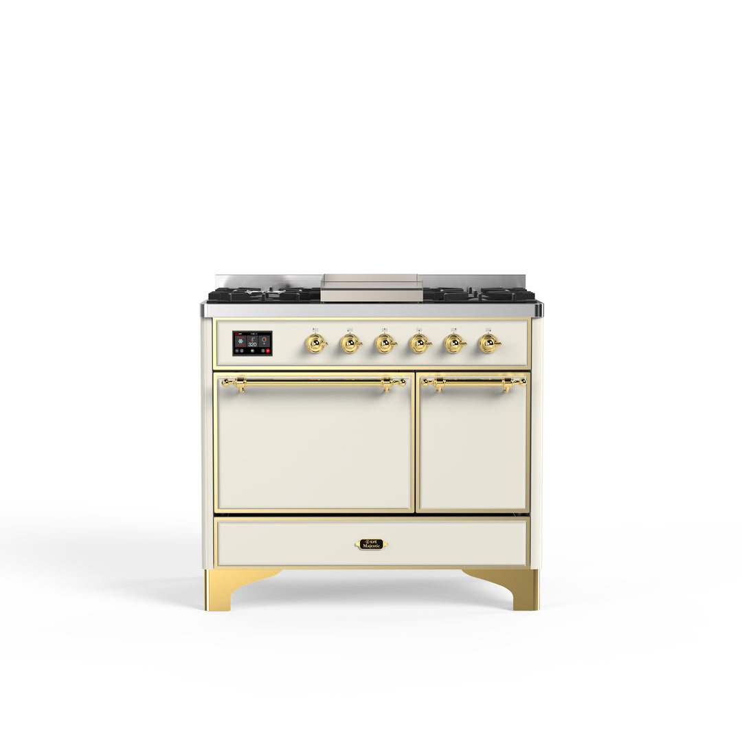 Komfyr - Majestic - 100 cm - Gasskomfyr/Induksjon, 2 ovner