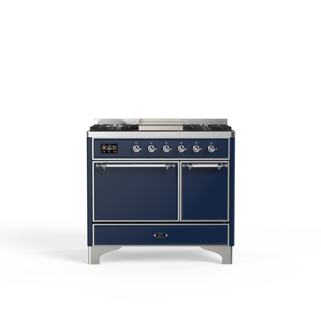 Komfyr - Majestic - 100 cm - Gasskomfyr/Induksjon, 2 ovner