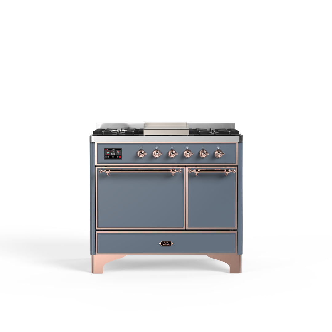 Komfyr - Majestic - 100 cm - Gasskomfyr/Induksjon, 2 ovner