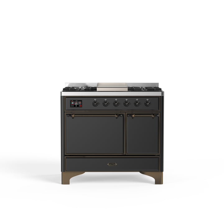 Komfyr - Majestic - 100 cm - Gasskomfyr/Induksjon, 2 ovner