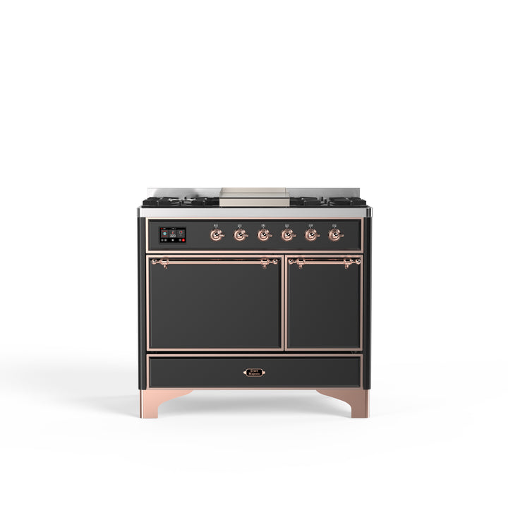 Komfyr - Majestic - 100 cm - Gasskomfyr/Induksjon, 2 ovner