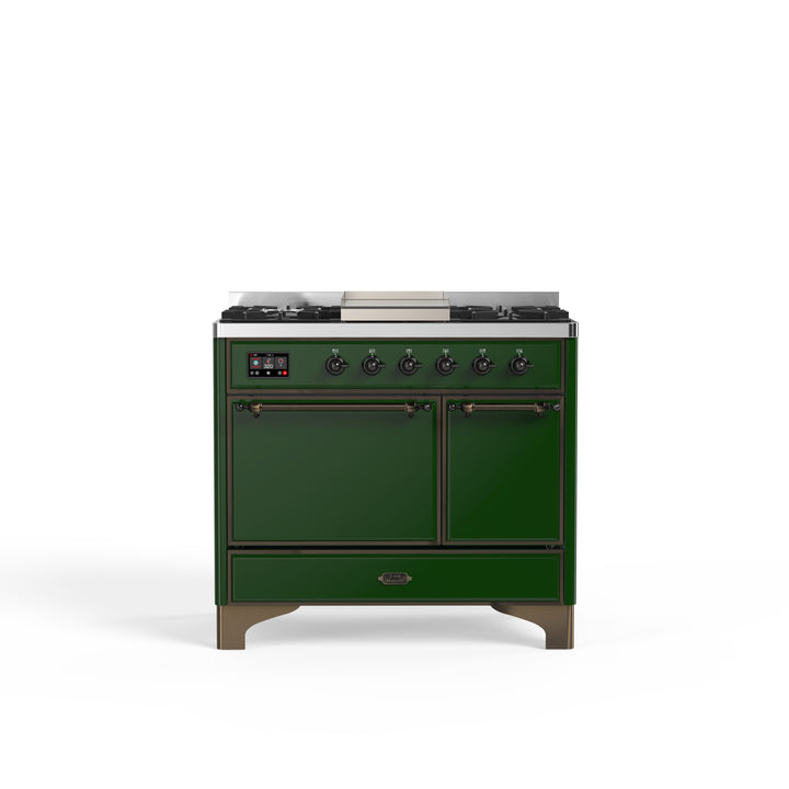 Komfyr - Majestic - 100 cm - Gasskomfyr/Induksjon, 2 ovner