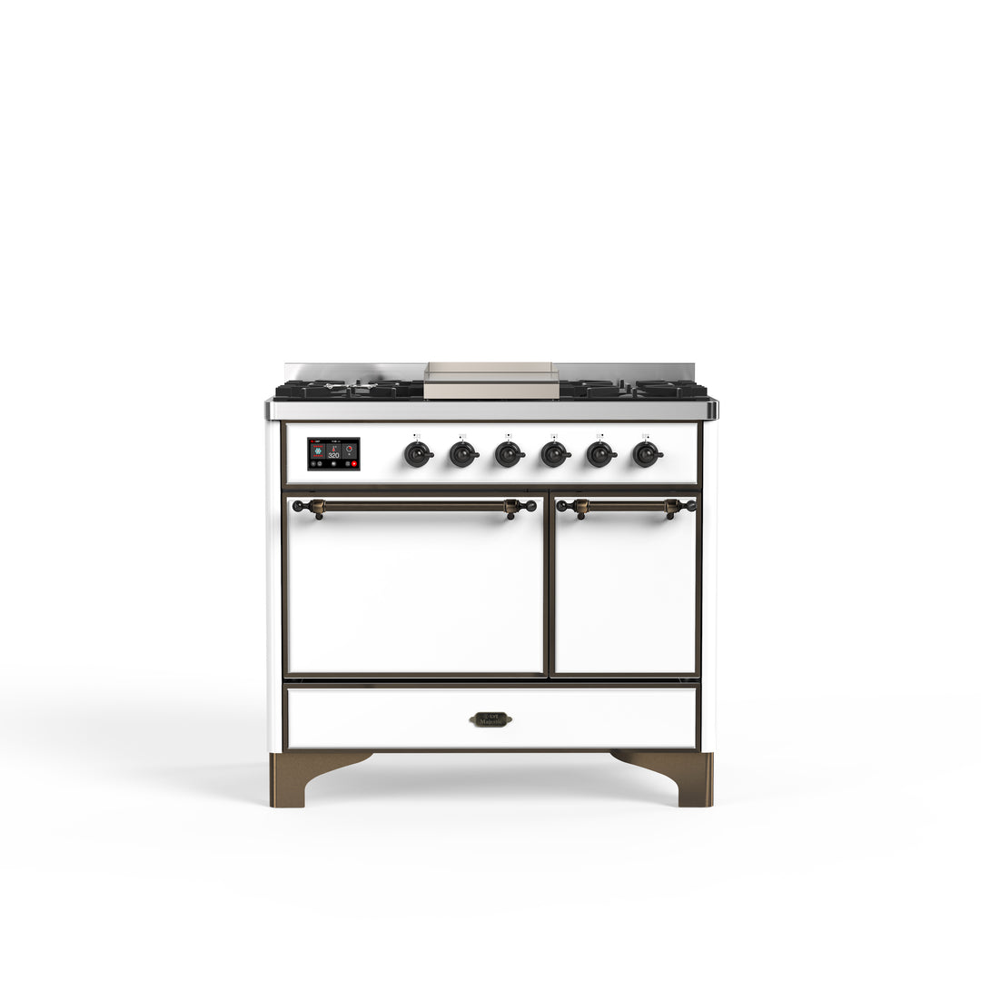 Komfyr - Majestic - 100 cm - Gasskomfyr/Induksjon, 2 ovner