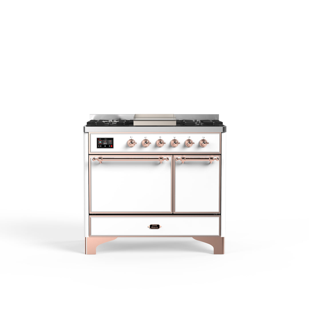 Komfyr - Majestic - 100 cm - Gasskomfyr/Induksjon, 2 ovner