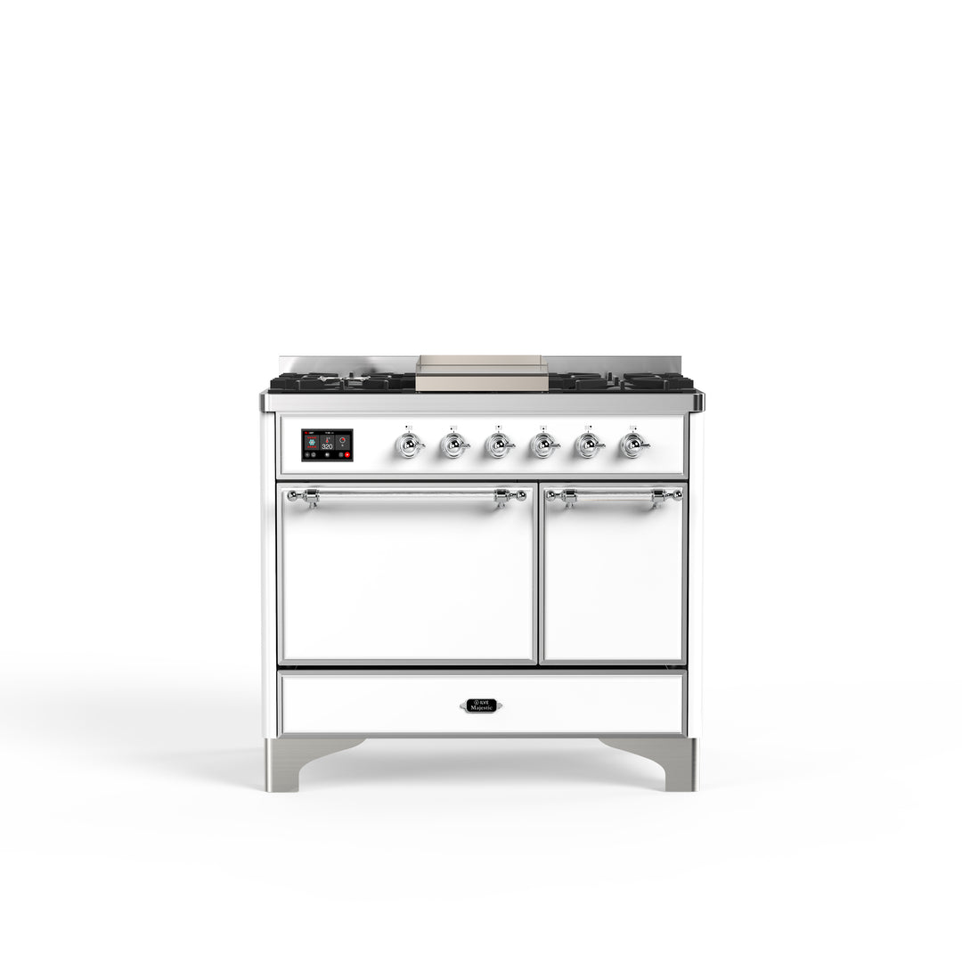 Komfyr - Majestic - 100 cm - Gasskomfyr/Induksjon, 2 ovner