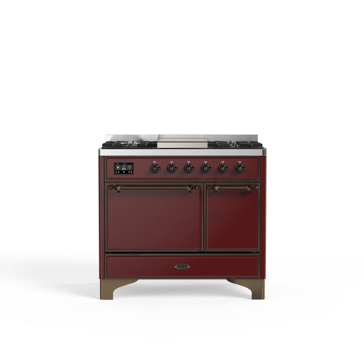 Komfyr - Majestic - 100 cm - Gasskomfyr/Induksjon, 2 ovner