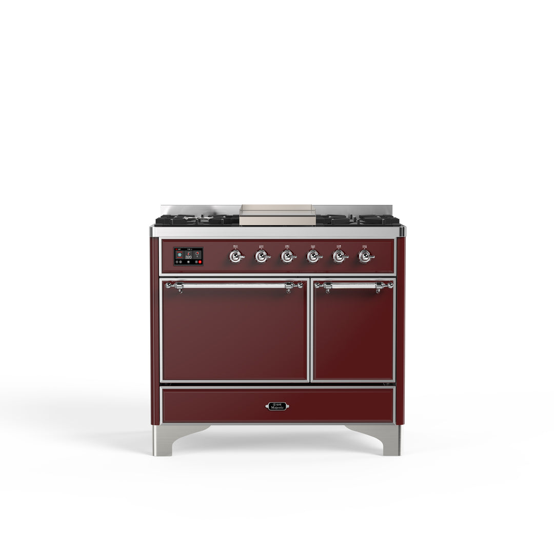 Komfyr - Majestic - 100 cm - Gasskomfyr/Induksjon, 2 ovner