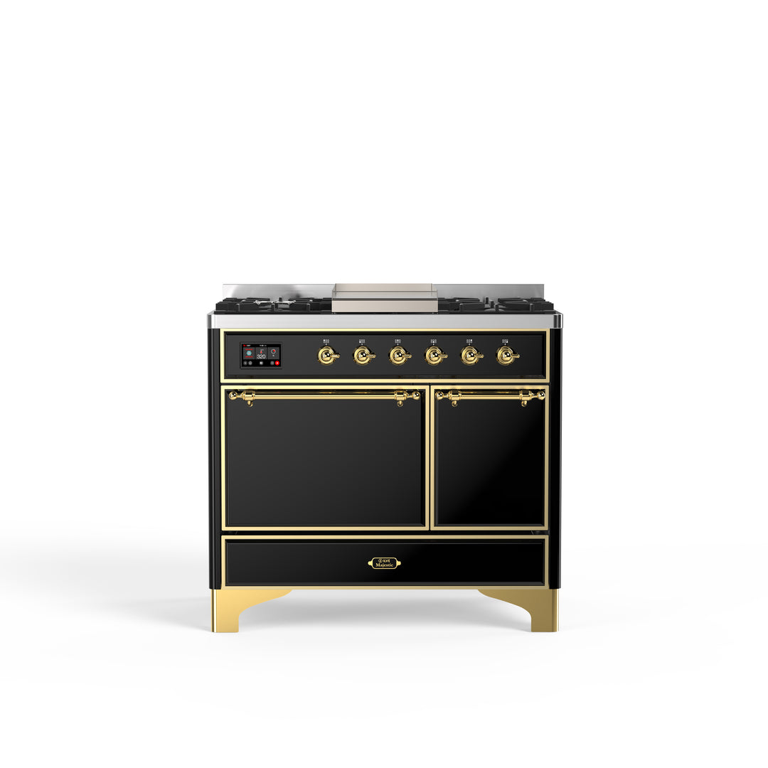 Komfyr - Majestic - 100 cm - Gasskomfyr/Induksjon, 2 ovner