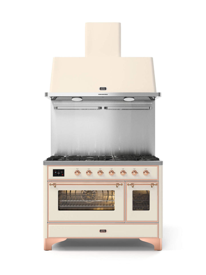 Stove - Majestic - 120 cm - Gas stove/Induction, 2 ovens