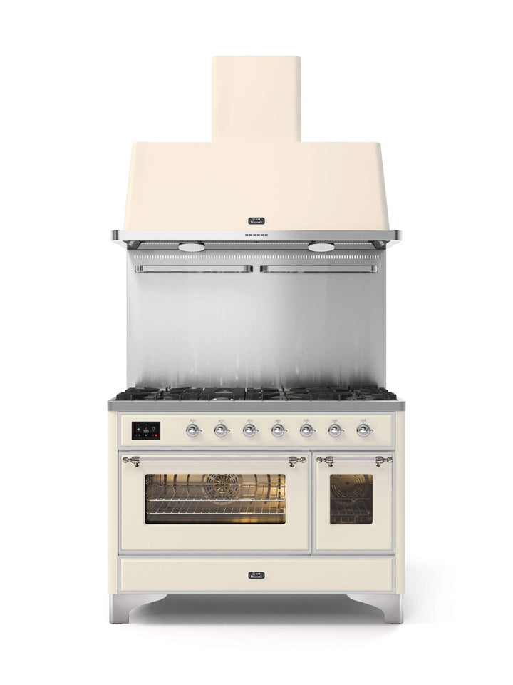 Stove - Majestic - 120 cm - Gas stove/Induction, 2 ovens