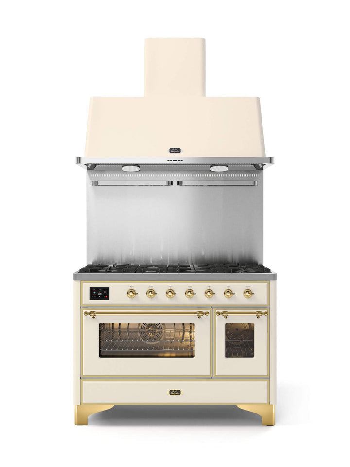 Stove - Majestic - 120 cm - Gas stove/Induction, 2 ovens