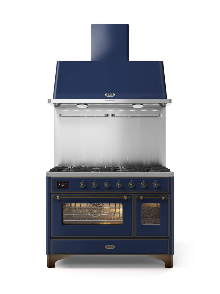 Stove - Majestic - 120 cm - Gas stove/Induction, 2 ovens