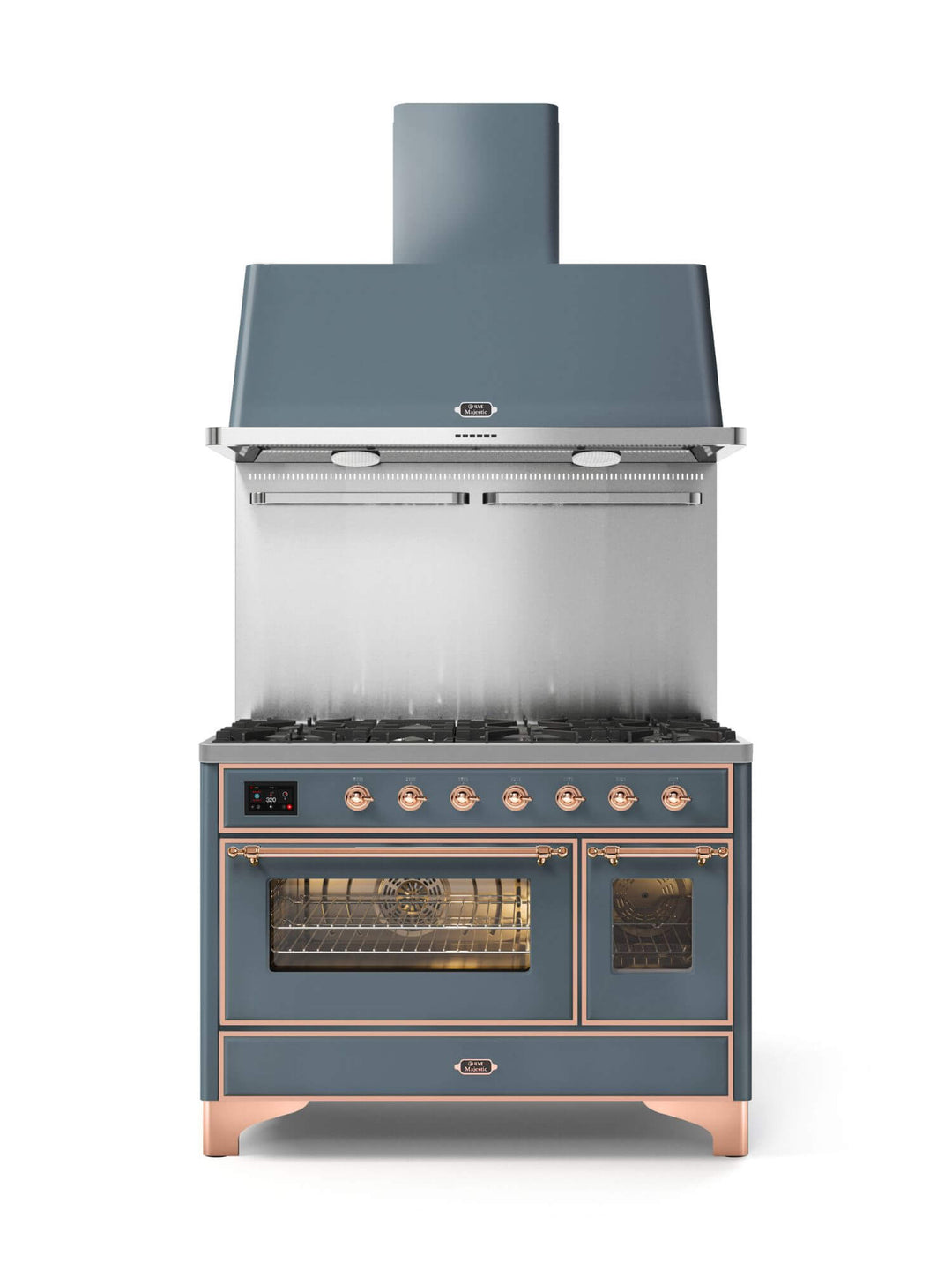 Stove - Majestic - 120 cm - Gas stove/Induction, 2 ovens