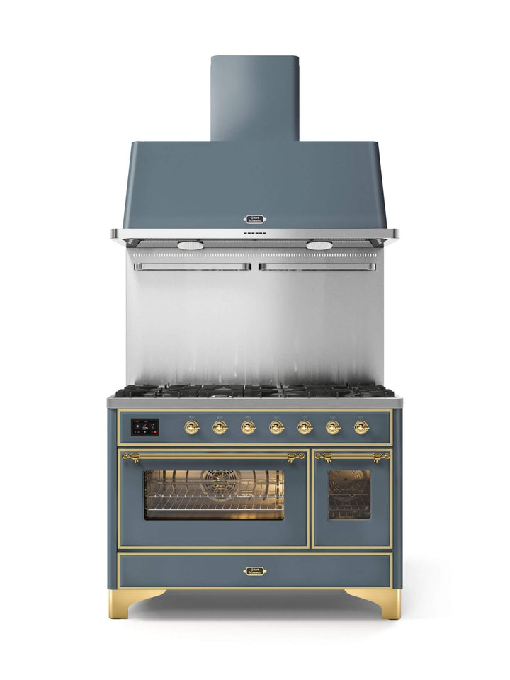 Stove - Majestic - 120 cm - Gas stove/Induction, 2 ovens